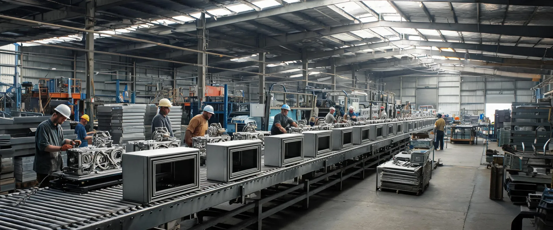Empire Comfort Systems Belleville manufacturing floor
